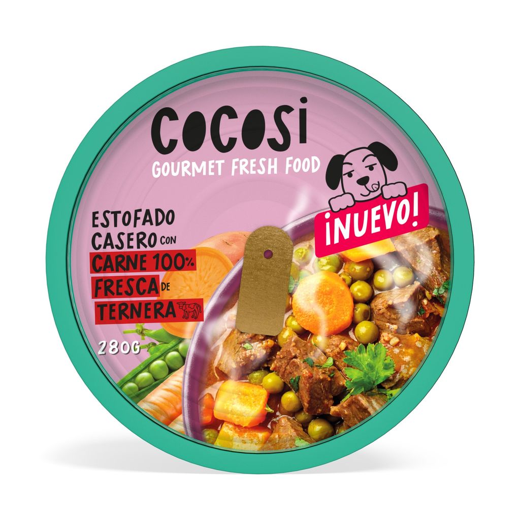Cocosi Estofado Casero de Ternera para Perros COCOSI Mascotas-Ávila