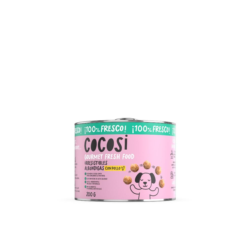 Cocosi Lata de Mini Albóndigas de Pollo para Perros COCOSI Mascotas-Ávila