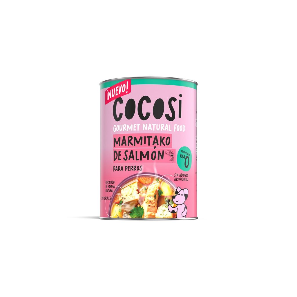 Cocosi Marmitako de Salmón Gourmet Natural Food Comida Húmeda para Perros COCOSI Mascotas-Ávila
