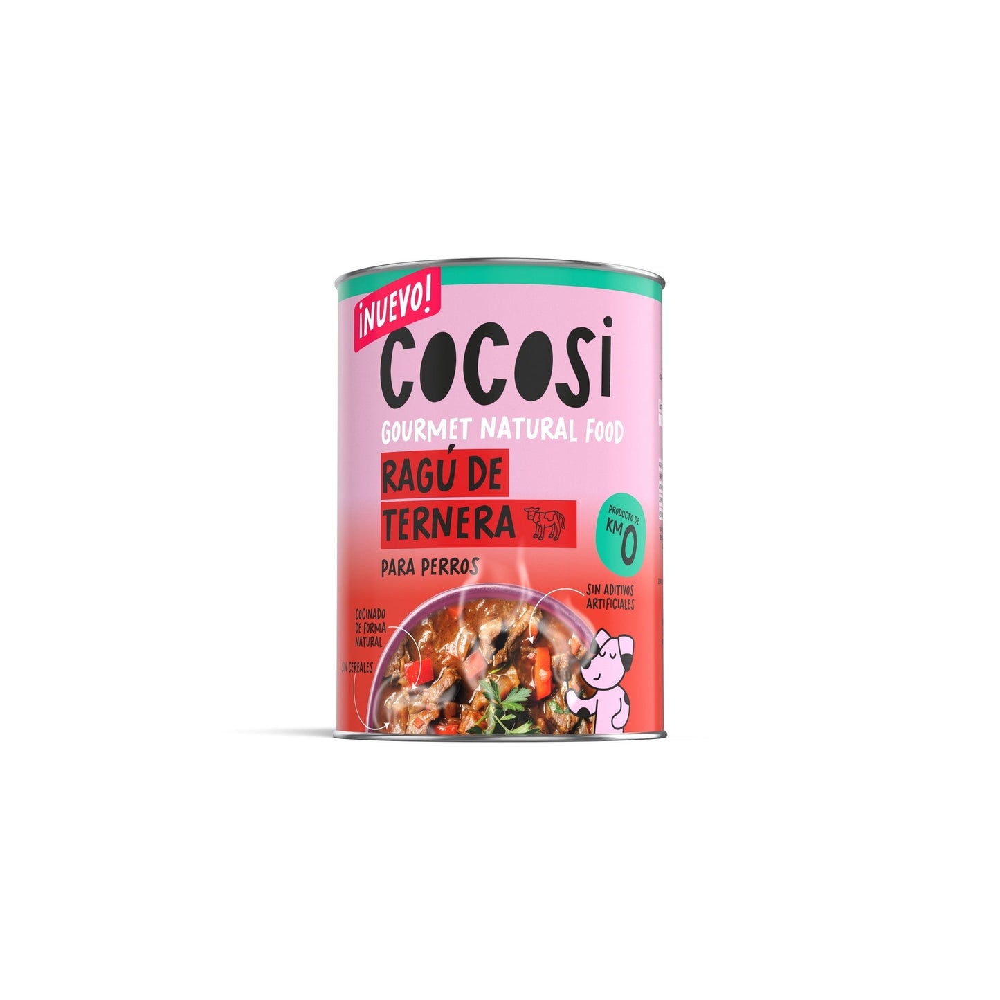 Cocosi Ragú de Ternera Gourmet Natural Food Comida Húmeda para Perros COCOSI Mascotas-Ávila