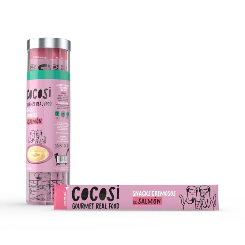 Cocosi Snack Cremoso de Salmón para Gatos COCOSI Mascotas-Ávila