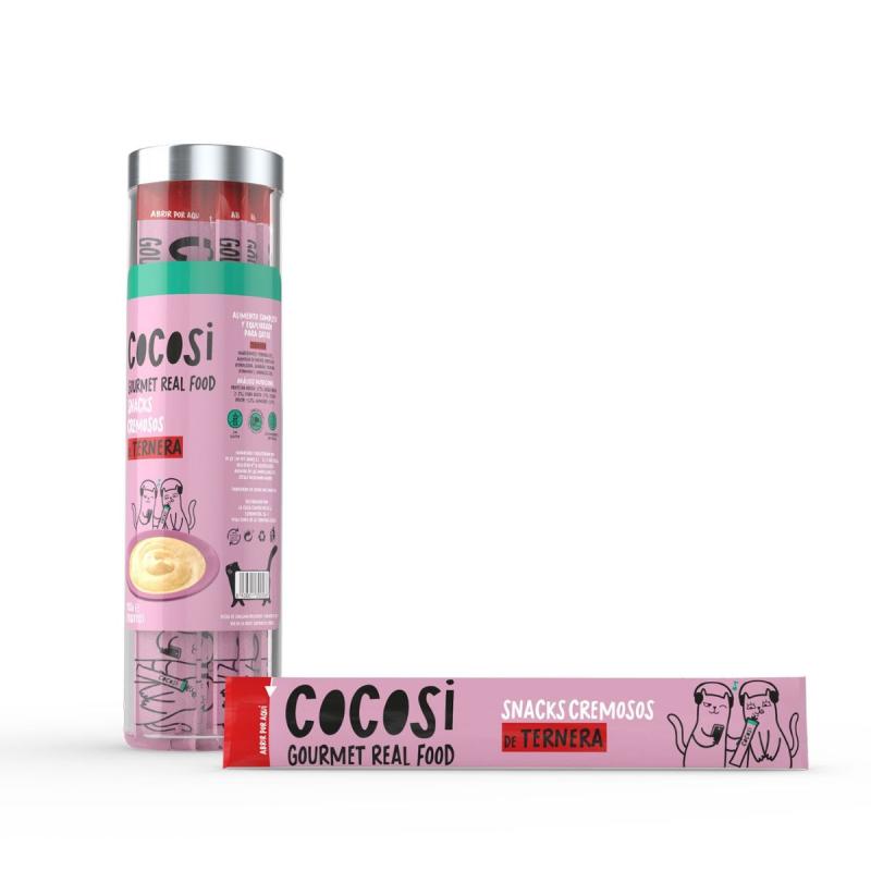 Cocosi Snack Cremoso de Ternera para Gatos COCOSI Mascotas-Ávila