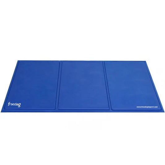 Colchoneta Refrigerante Espuma Azul Reciclada FREEDOG Mascotas-Ávila