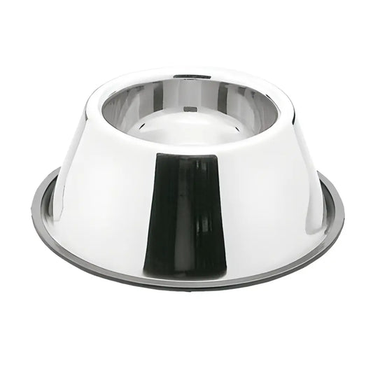 Comedero Acero Inox.Antideslizante Cocker 0,9L 24 cm NAYECO Mascotas-Ávila