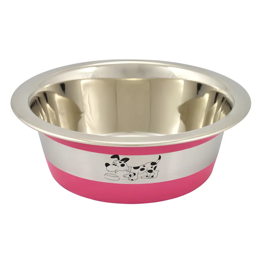 Comedero Antideslizante Oslo Rosa 0,38L NAYECO Mascotas-Ávila