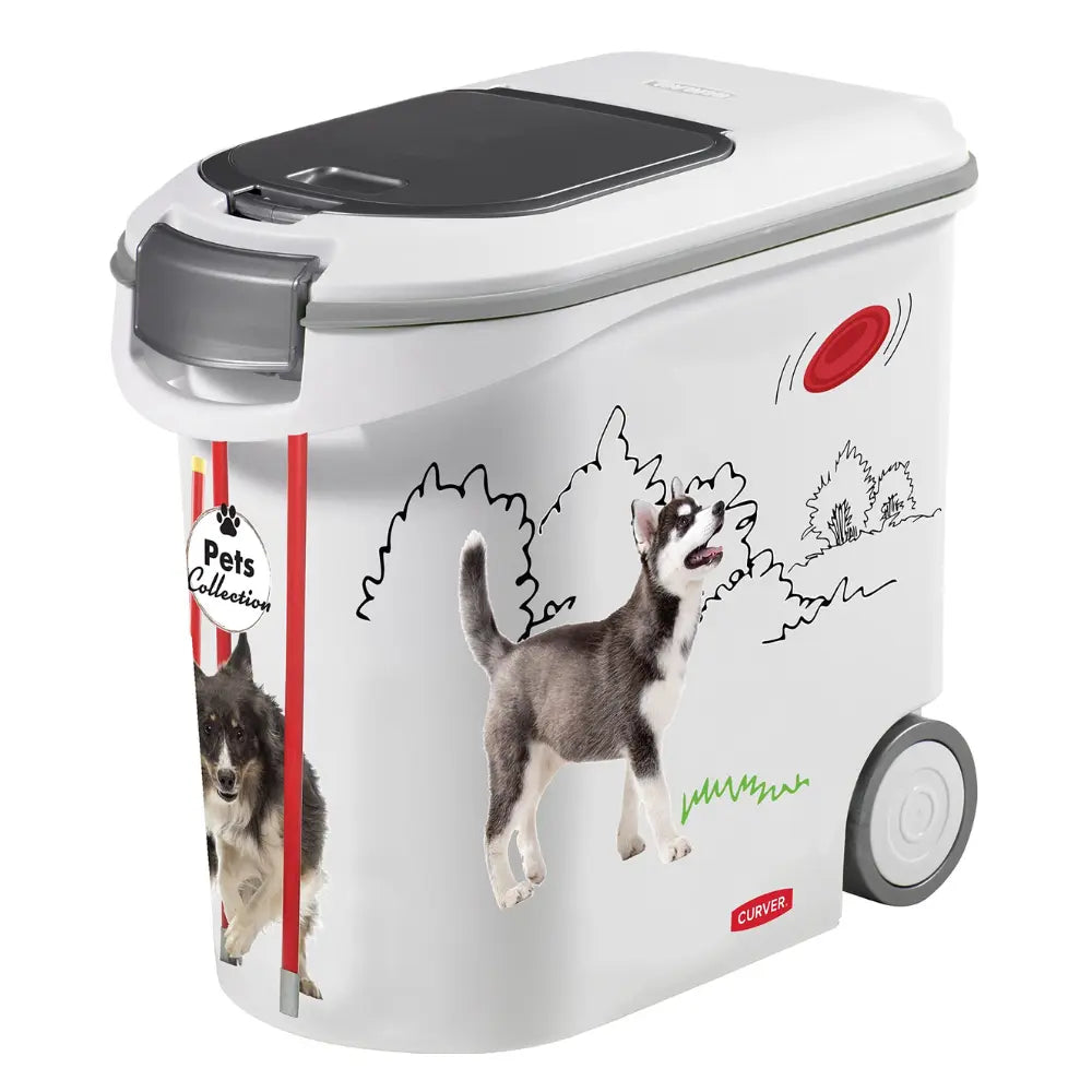 Contenedor Pienso Perros con Ruedas Curver 12 kg CURVER Mascotas-Ávila