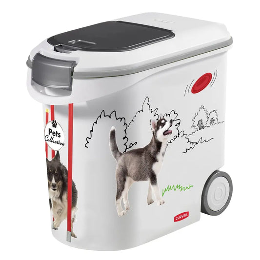 Contenedor Pienso Perros con Ruedas Curver 12 kg CURVER Mascotas-Ávila