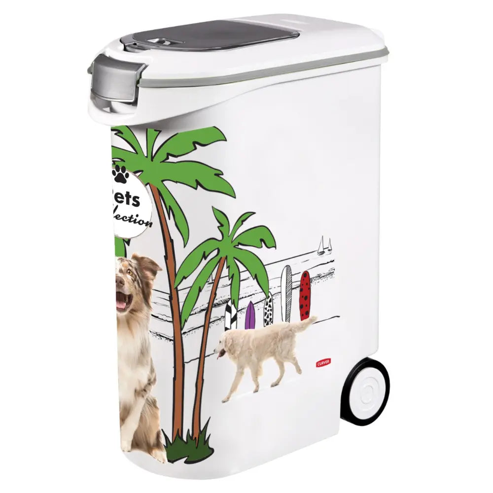 Contenedor Pienso Perros con Ruedas Curver 20 kg CURVER Mascotas-Ávila