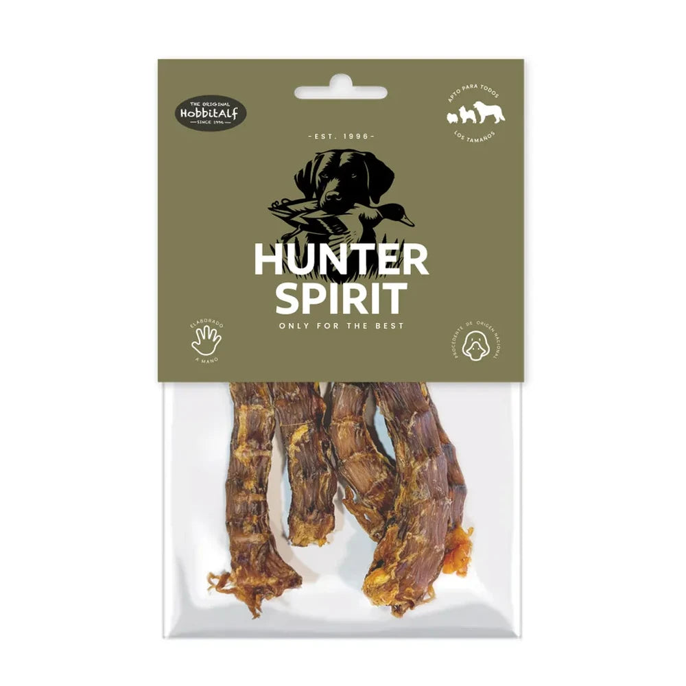 Cuellos de Pato 150 g - Snack Natural para Perros Hobbit Alf HOBBITALF Mascotas-Ávila