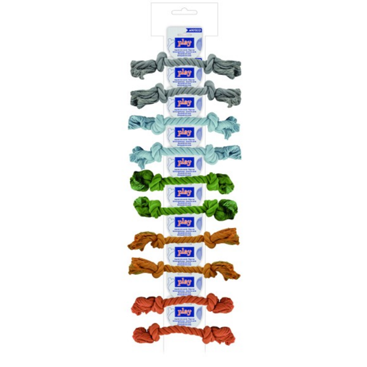 Cuerda Dental Lisa Ristra 18 cm-50 g NAYECO Mascotas-Ávila