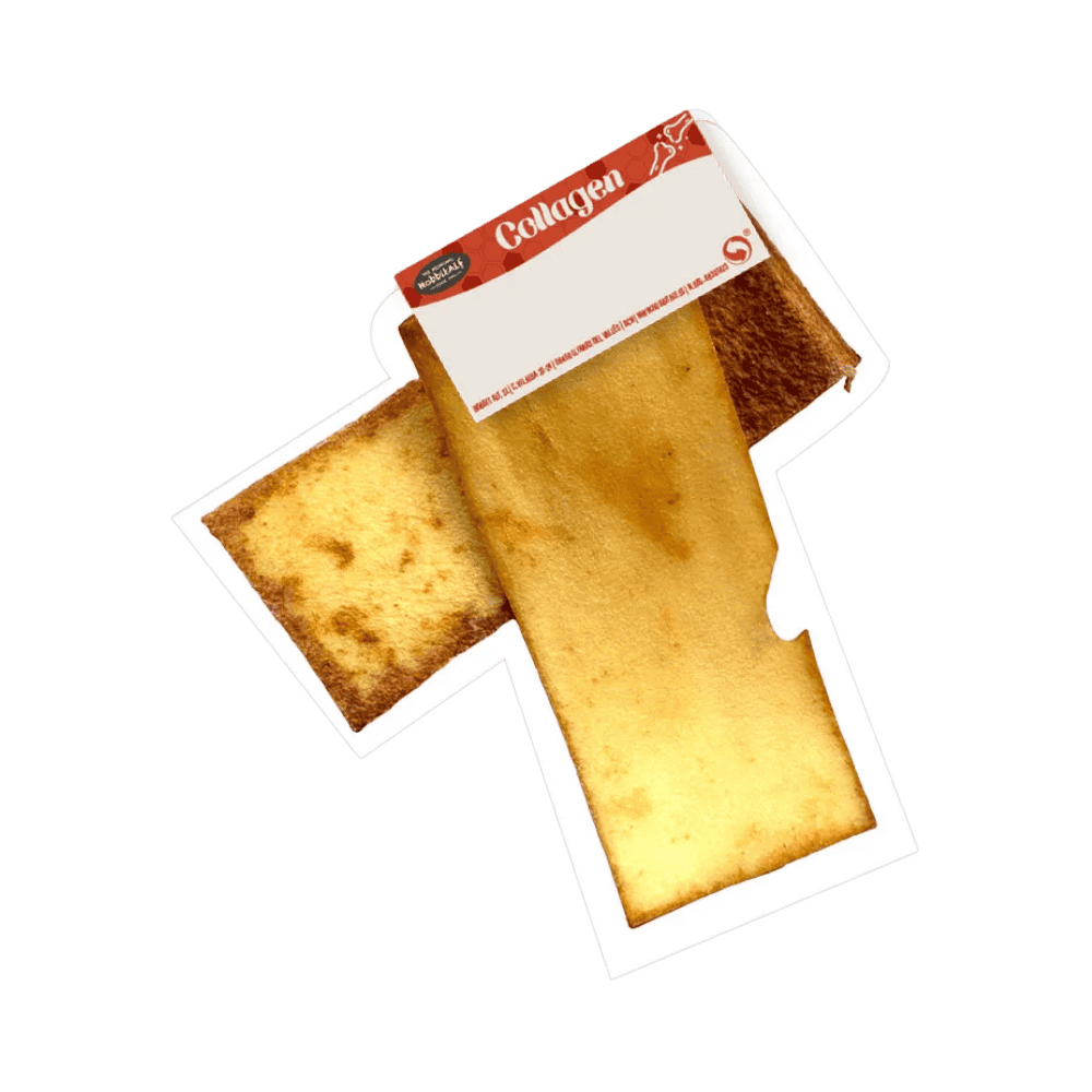 Cueritos de Piel de Sabores 2x30 cm Hobbit Alf HOBBIT.ALF Mascotas-Ávila