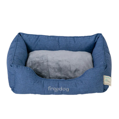 Cuna Eco Line Flask Azul 61X48X18 cm 100% Reciclado FREEDOG Mascotas-Ávila