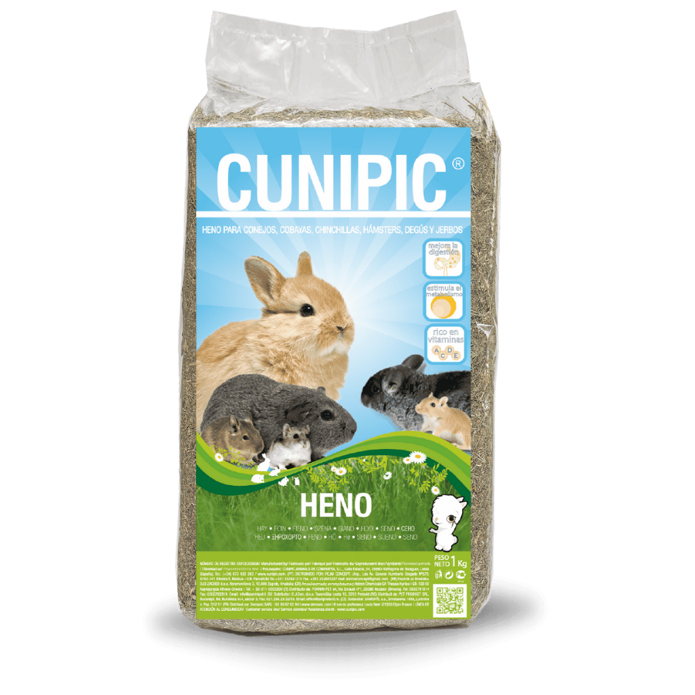 Cunipic Heno Fibra 1 kg CUNIPIC Mascotas-Ávila