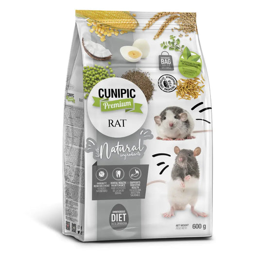 Cunipic Premium Alimento Rata 600 g CUNIPIC Mascotas-Ávila