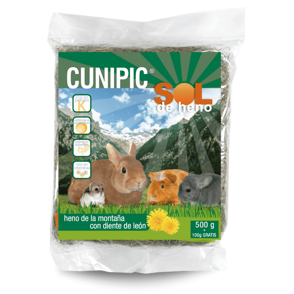 Cunipic Sol de Heno 500 g CUNIPIC Mascotas-Ávila