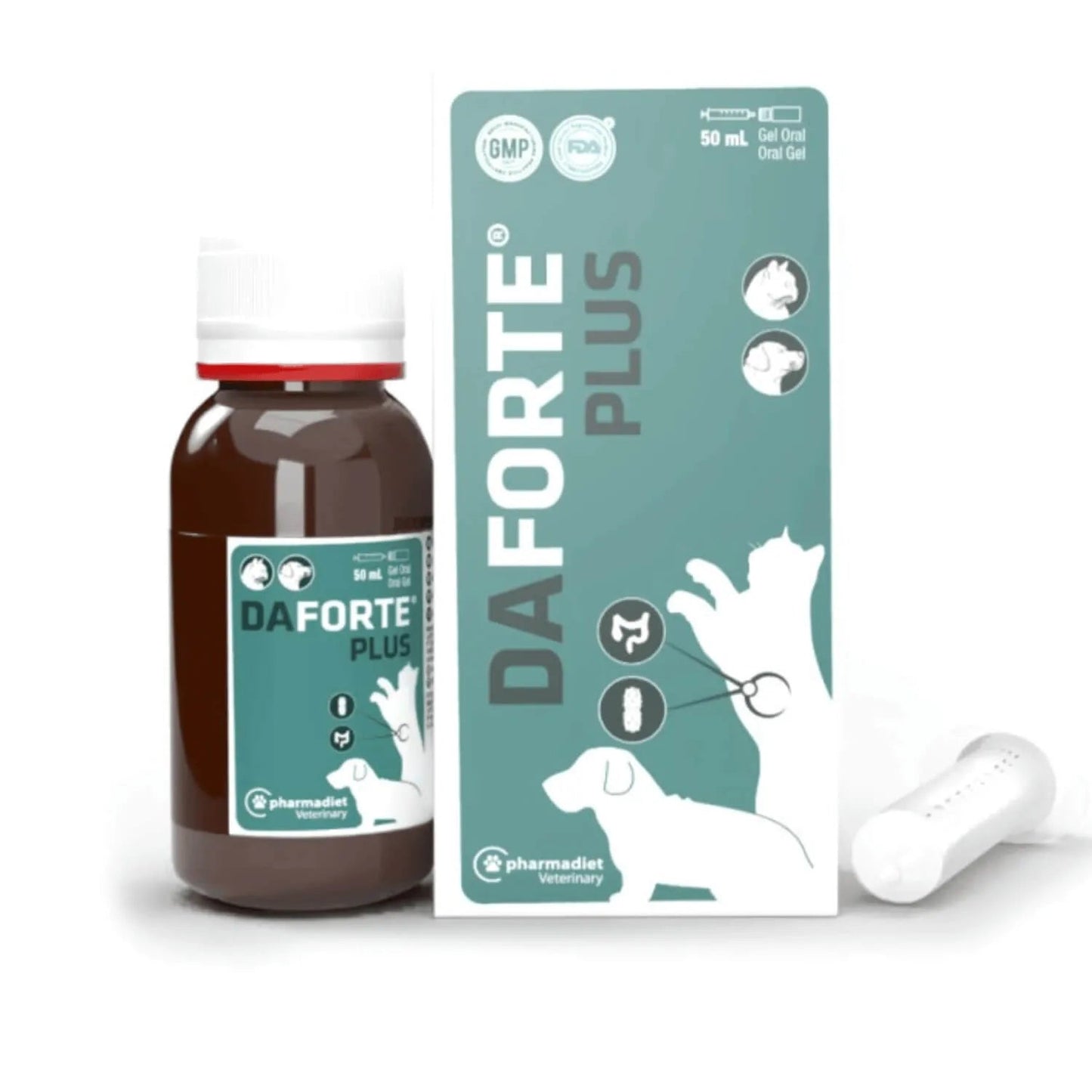 Daforte Plus Antidiarreico para Perros y Gatos | con Prebióticos y Probióticos PHARMADIET Mascotas-Ávila