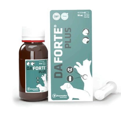 50 ml Daforte Plus Antidiarreico para Perros y Gatos | con Prebióticos y Probióticos PHARMADIET Mascotas-Ávila
