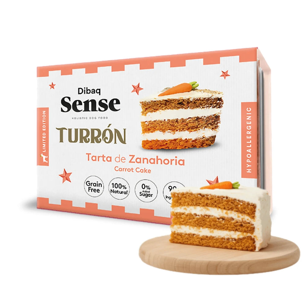 Dibaq Sense Turrón para Perros 100% Natural Sin Cereales Ni Azúcares Añadidos 185 g DIBAQ Mascotas-Ávila