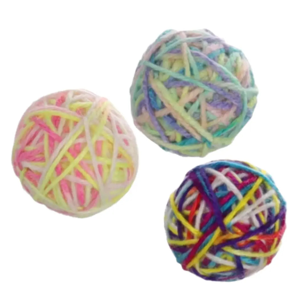 FLAMINGO JUGUETE GATO PELOTA HILO CADEE 4,4CM - Mejor Precio - Mascotas Ávila