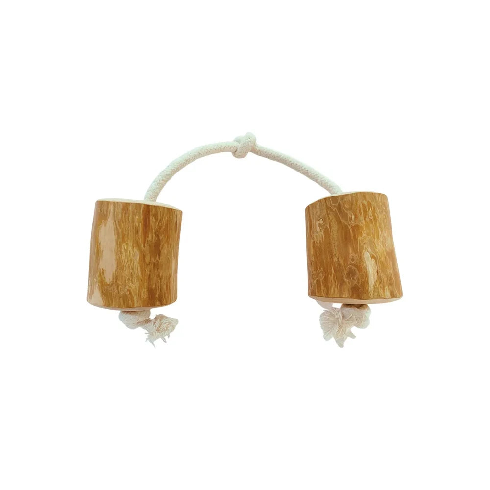 Doble Tronco Masticable de Café Snack Natural para Perros Hobbit Alf HOBBIT.ALF Mascotas-Ávila