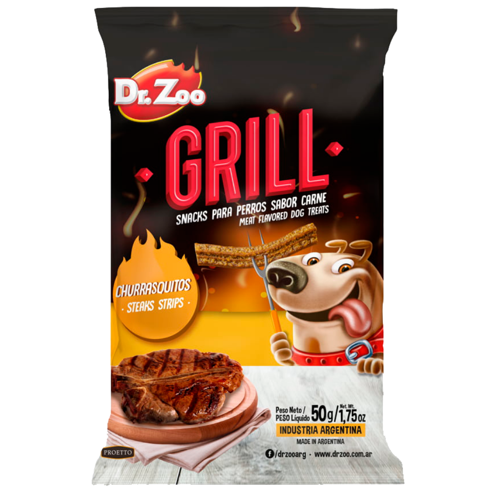 Dr. Zoo Grill Churrasquitos 50 g DR. ZOO Mascotas-Ávila