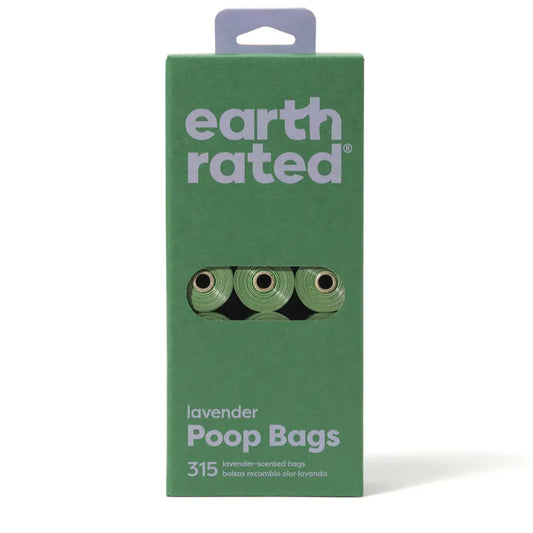 Earth Rated Bolsas Higiénicas Reciclables Aroma Lavanda Pack Ahorro 315 bolsas EARTH RATED Mascotas-Ávila
