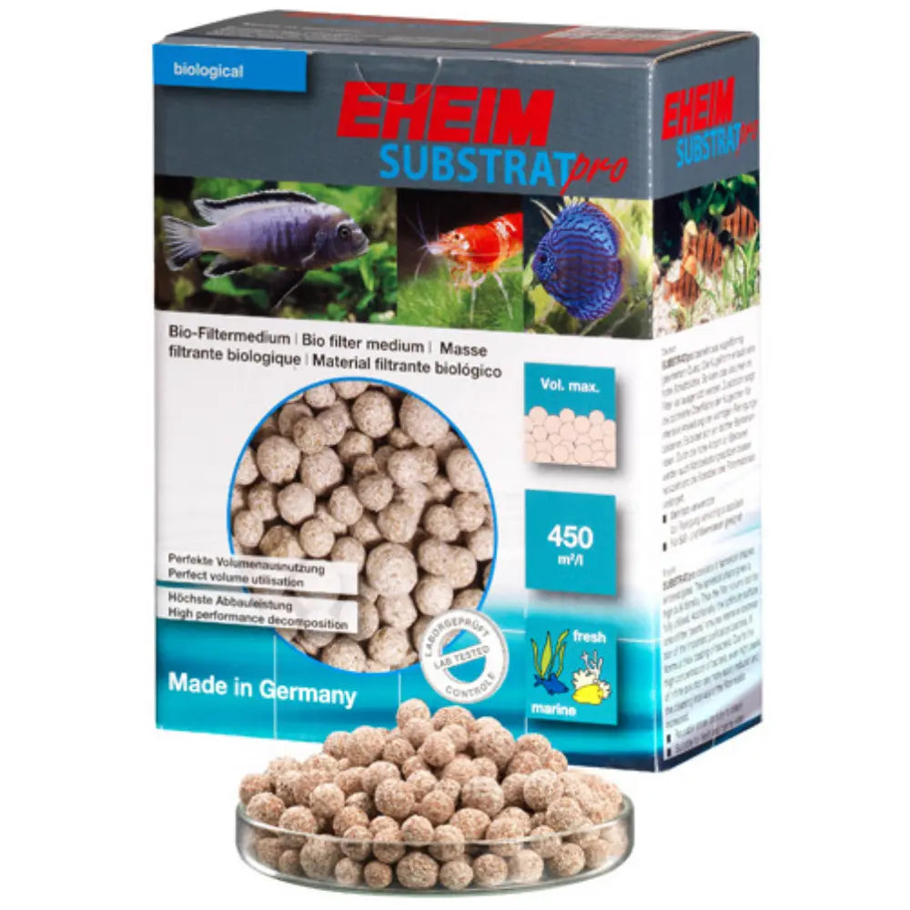 Eheim Substratpro 720 g - Material Filtrante Biológico Esférico de Eficiencia Superior EHEIM Mascotas-Ávila