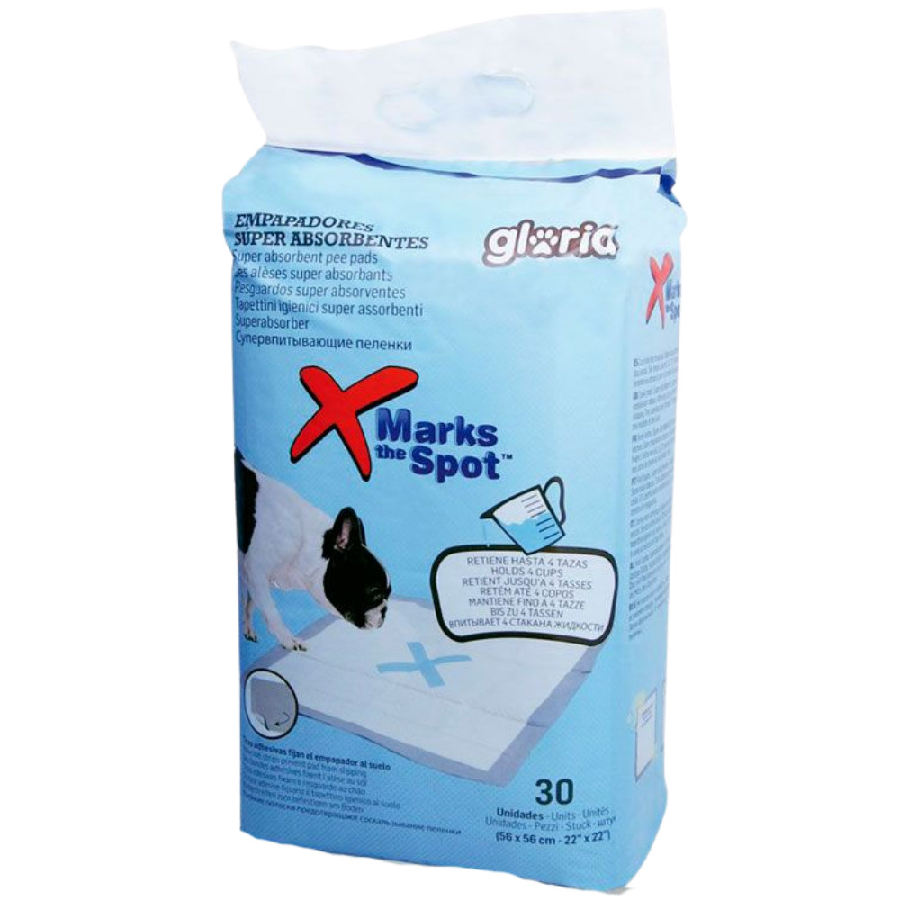 Empapador Super Absorbentes 56X56 cm 30 uds Gloria GLORIA Mascotas-Ávila