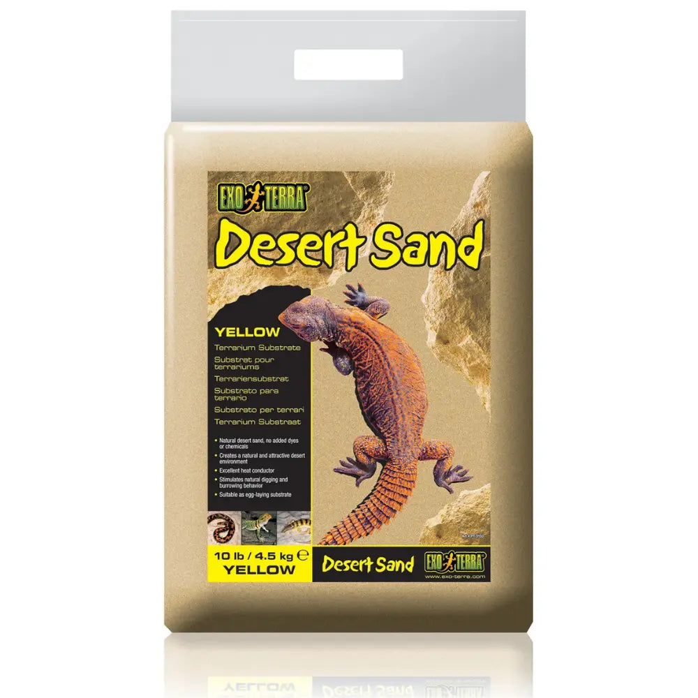 Exo Terra Arena Del Desierto Amarilla 4,5 kg EXOTERRA Mascotas-Ávila