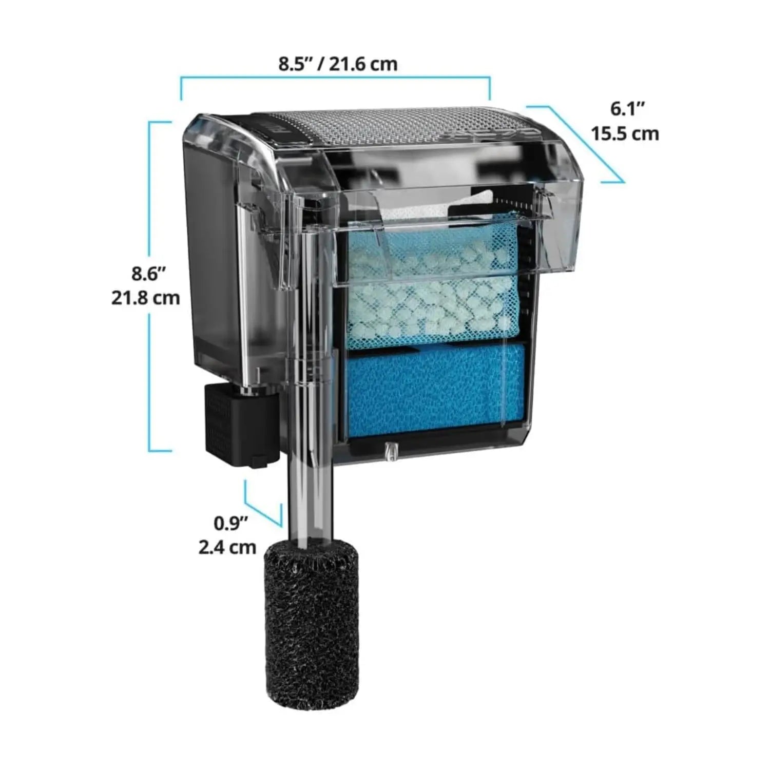 FILTRO MOCHILA FLUVAL AQUACLEAR AC70  (acuarios hasta 265L) - Mejor Precio - Mascotas Ávila