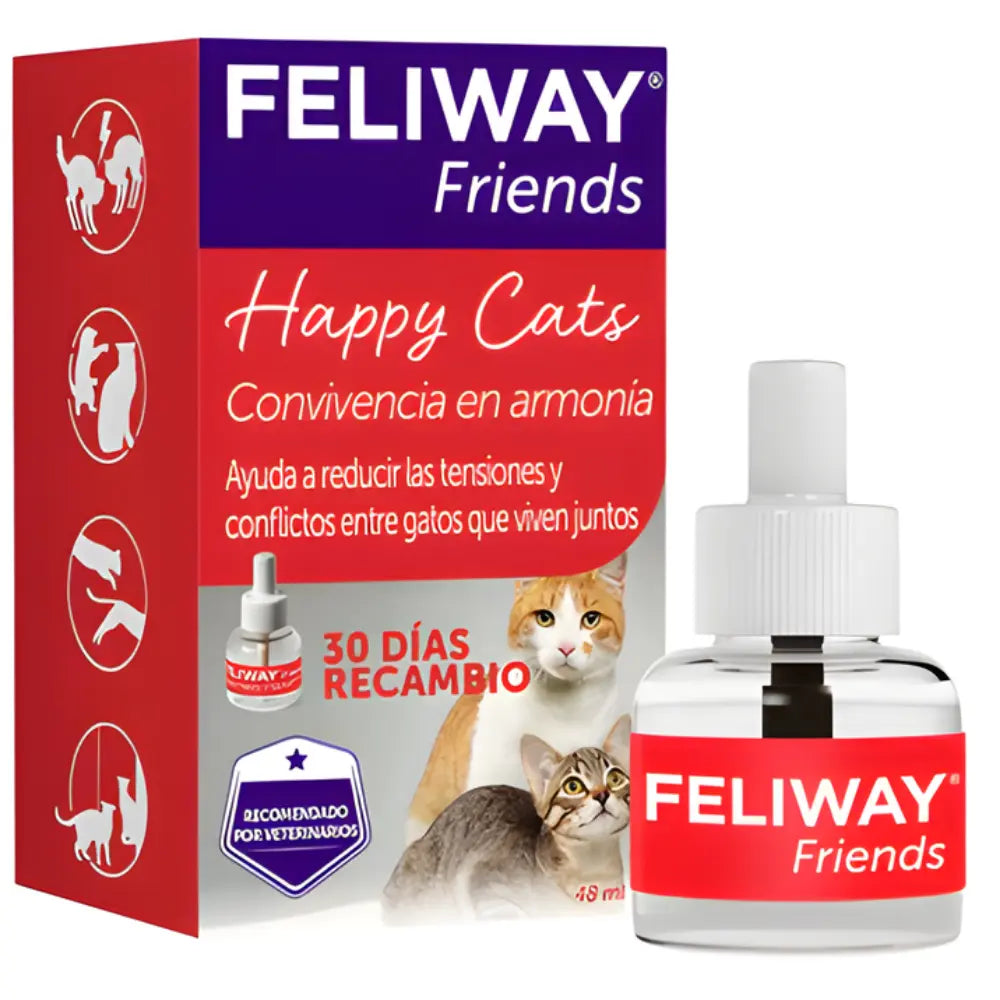 Feliway Friends Recambio 48 ml CEVA Mascotas-Ávila