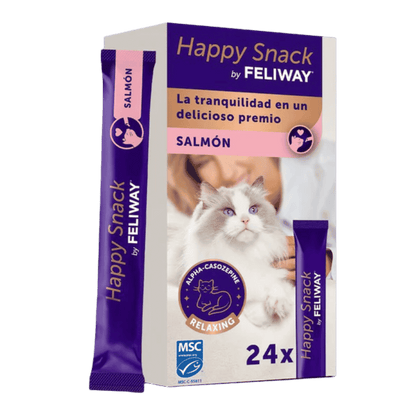 Feliway Happy Snacks Relajantes para Gatos Salmón CEVA Mascotas-Ávila