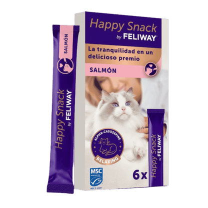 Feliway Happy Snacks Relajantes para Gatos Salmón CEVA Mascotas-Ávila