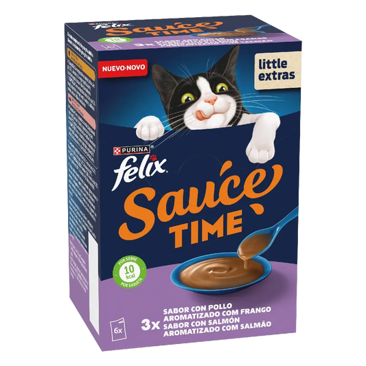 Felix Soup Time Original Sopa Mixta Comida Húmeda para Gatos Felix Mascotas-Ávila