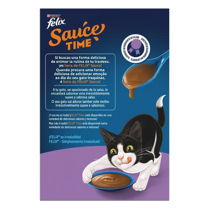 Felix Soup Time Original Sopa Mixta Comida Húmeda para Gatos Felix Mascotas-Ávila