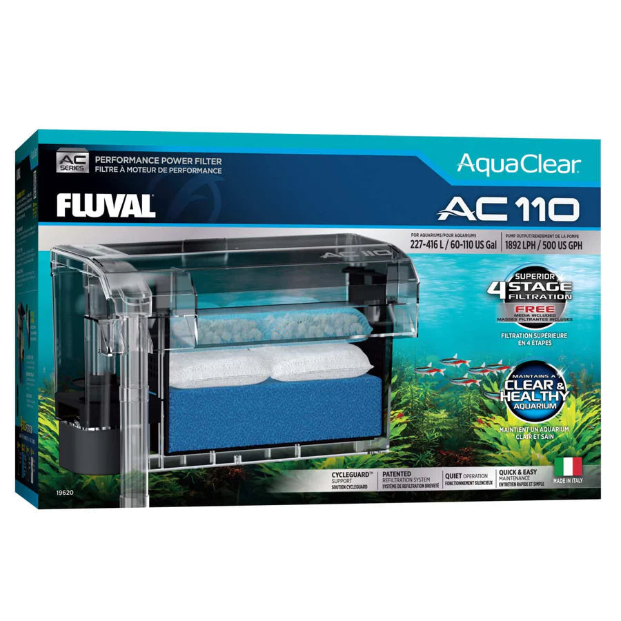 Filtro Mochila Aquaclear Fluval AC110 (Acuarios Hasta 446L) AQUACLEAR Mascotas-Ávila