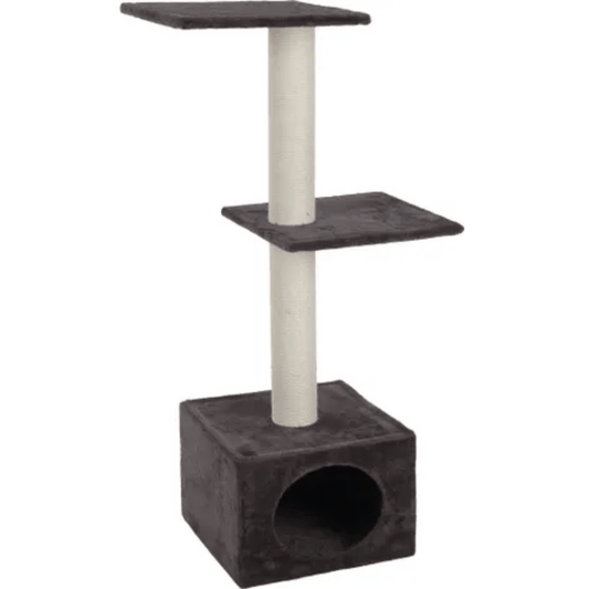 Flamingo Árbol Rascador Charmaine Gris para Gatos 34,5x48x99cm FLAMINGO Mascotas-Ávila