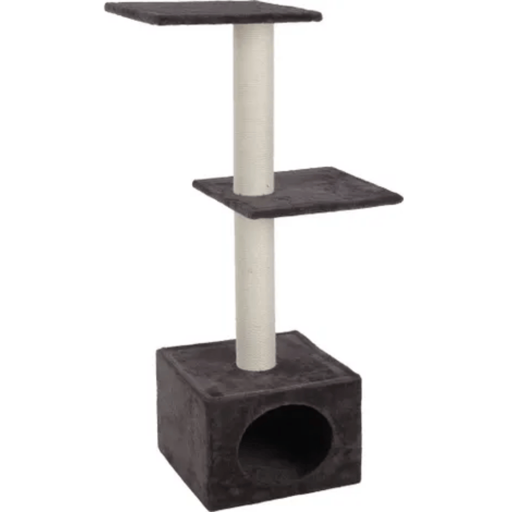 Flamingo Árbol Rascador Charmaine Gris para Gatos 34,5x48x99cm FLAMINGO Mascotas-Ávila