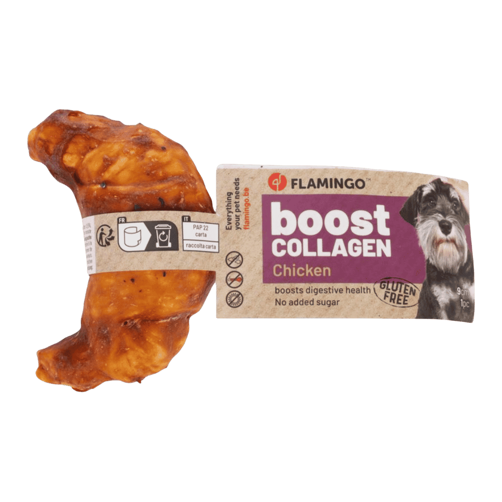 Flamingo Boost Croissant con Pollo y Colágeno FLAMINGO Mascotas-Ávila