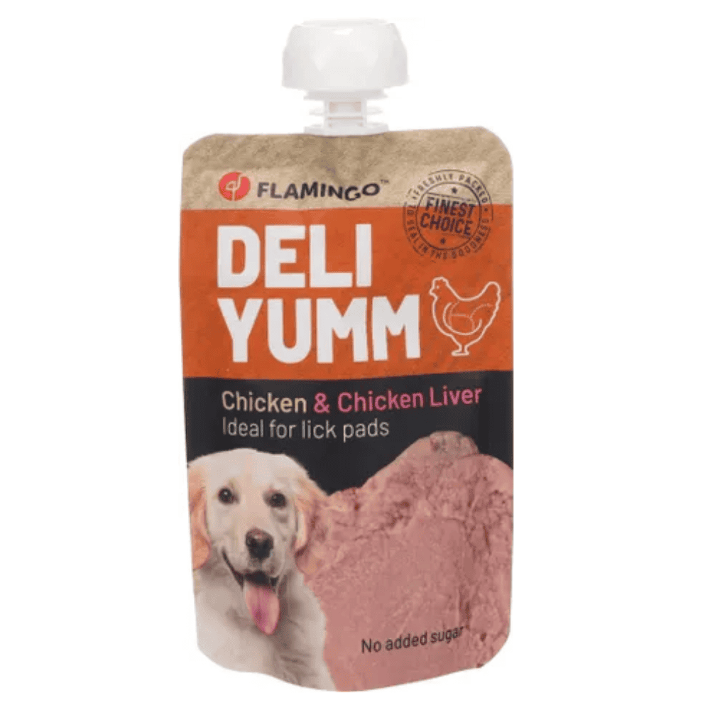 Flamingo Deli Yumm Paté Pollo e Hígado Snack Líquido para Perros FLAMINGO Mascotas-Ávila