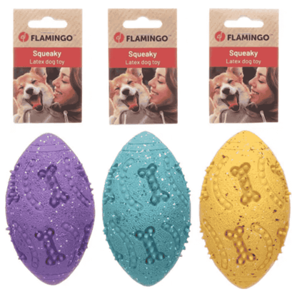 Pelota de Rugby / L Flamingo Freckles Juguete para Perros 1 ud Color Aleatorio FLAMINGO Mascotas-Ávila