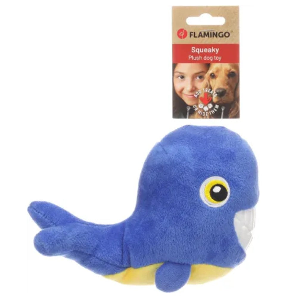 Ballena Azul Flamingo Gebla Juguete para Perros para Rellenar de Snacks FLAMINGO Mascotas-Ávila
