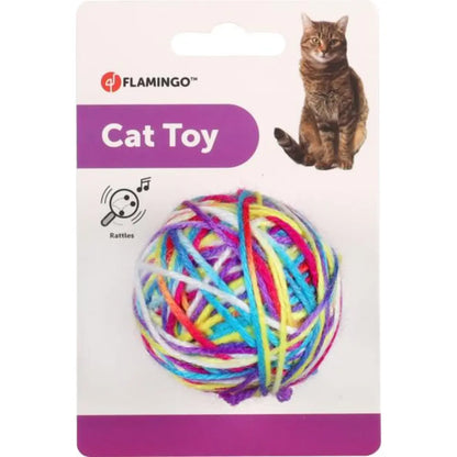 Flamingo Juguete Abir Pelota de Hilos para Gatos FLAMINGO Mascotas-Ávila