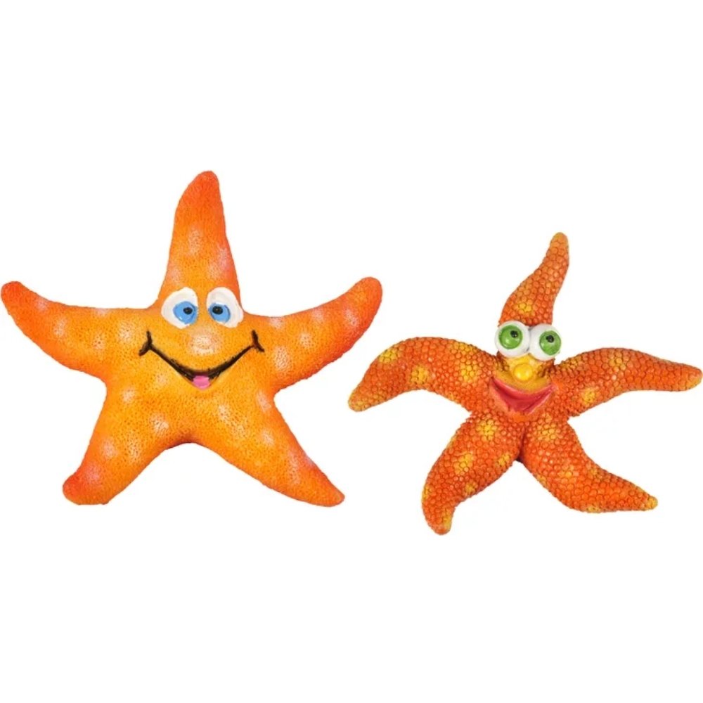 Flamingo Leto Estrella de Mar Naranja 1 ud Decoración para Acuarios FLAMINGO Mascotas-Ávila
