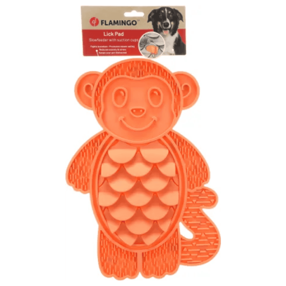 Flamingo Lick Pad Slow para Perros | Comedero Antivoracidad FLAMINGO Mascotas-Ávila