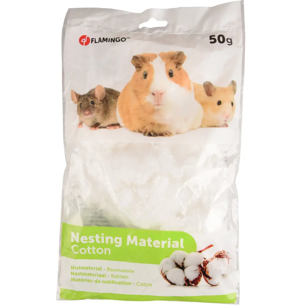 Flamingo Nido Algodon Surtido Hamster FLAMINGO Mascotas-Ávila