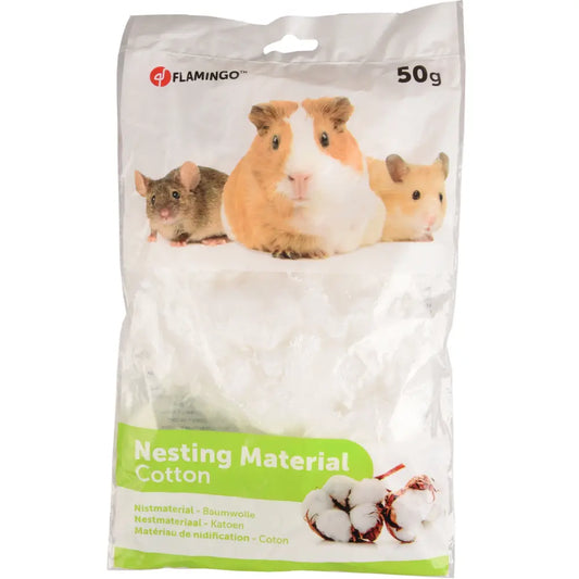 Flamingo Nido Algodon Surtido Hamster FLAMINGO Mascotas-Ávila