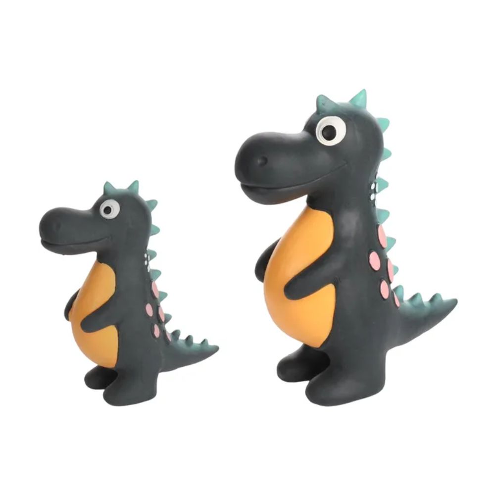Negro / L Flamingo Puga Dinosaurio Juguete para Perros FLAMINGO Mascotas-Ávila