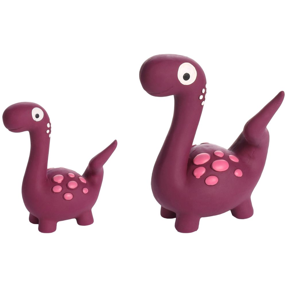 Violeta / L Flamingo Puga Dinosaurio Juguete para Perros FLAMINGO Mascotas-Ávila