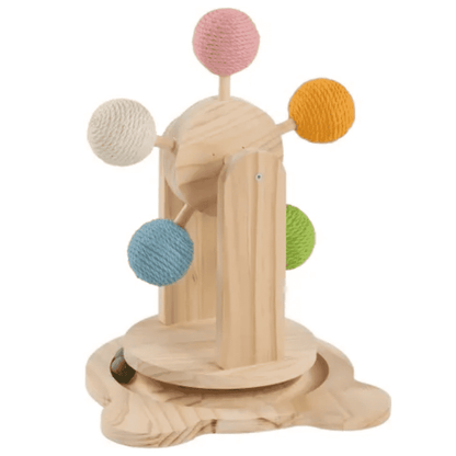 Chip (29x30x38cm) Flamingo Rascador Marrón para Gatos FLAMINGO Mascotas-Ávila